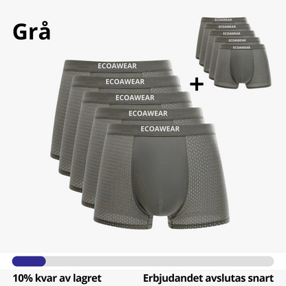 ECOAWEAR® Bamboo Boxers 5-Pack | + 5 FREE