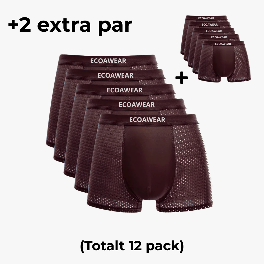 ECOAWEAR® Bamboo Boxers 5-Pack | + 5 FREE