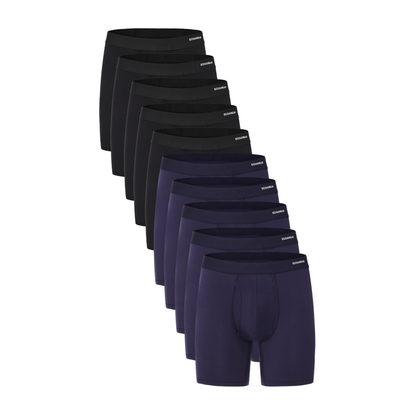 ECOAWEAR® Klassiska bambu kalsonger med längre ben och ficka