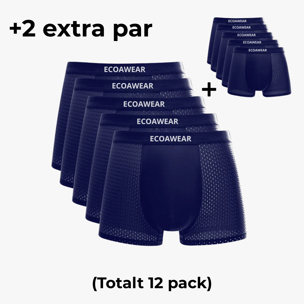 ECOAWEAR® Bamboo Boxers 5-Pack | + 5 FREE