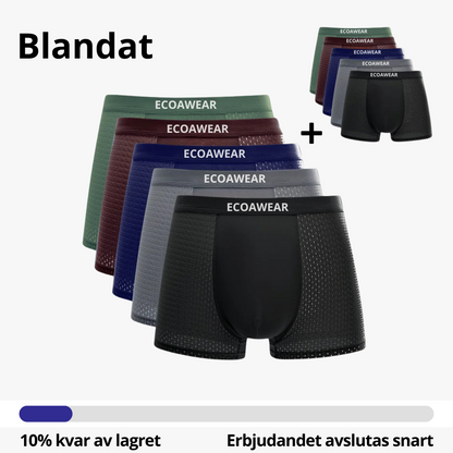 ECOAWEAR® Bamboo Boxers 5-Pack | + 5 FREE