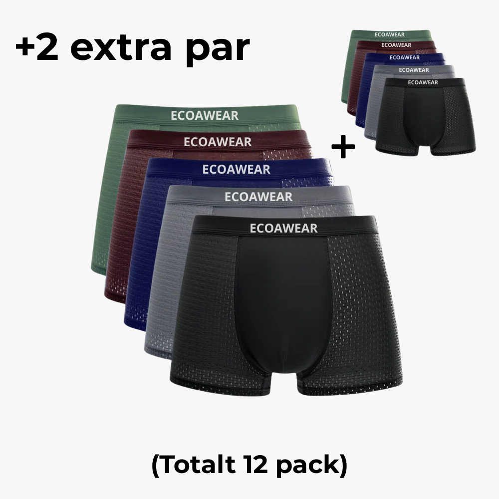 ECOAWEAR® Bamboo Boxers 5-Pack | + 5 FREE