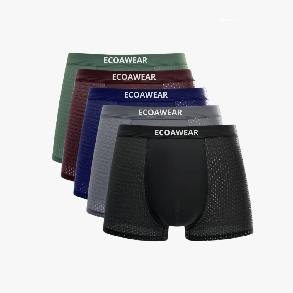 ECOAWEAR® Bamboo Boxers 5-Pack | + 5 FREE