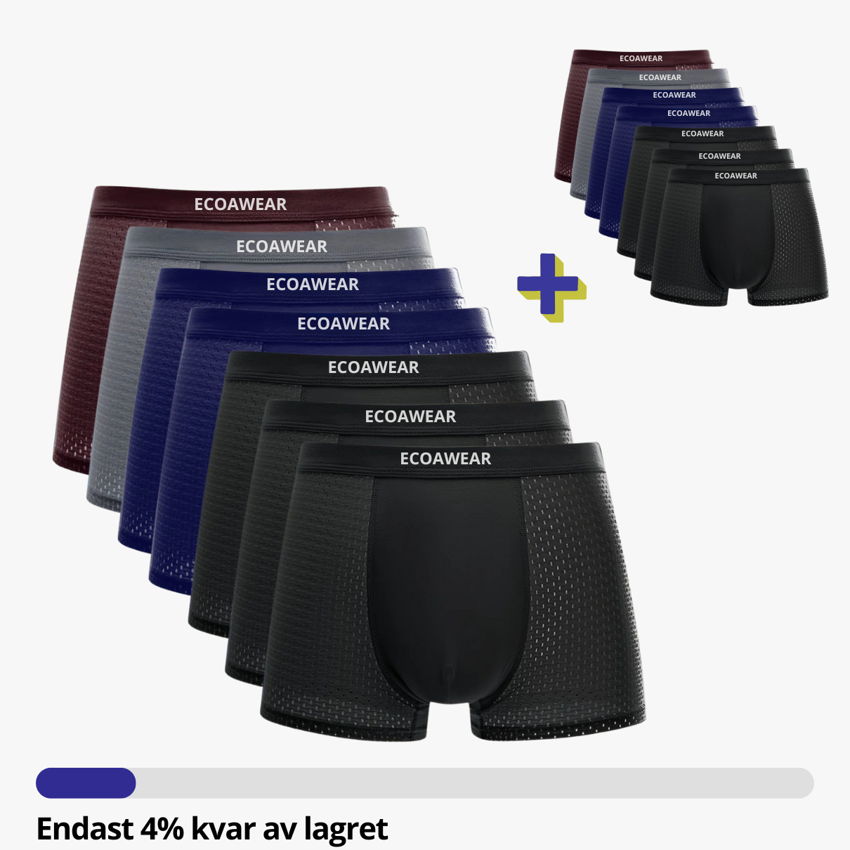 ECOAWEAR® Bamboo Boxers 5-Pack | + 5 FREE