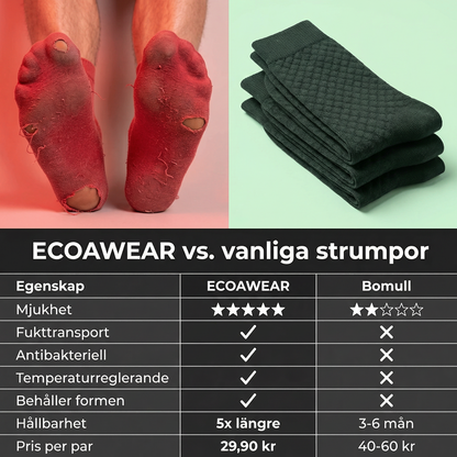 ECOAWEAR® Bamboo Socks 5-Pack | Get 5 extra FREE