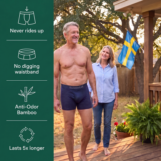 ECOAWEAR® Bamboo Boxers 2-Pack | Get 3 extra FREE
